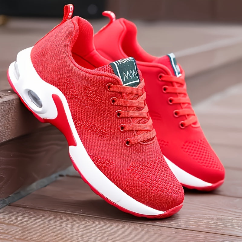 Women's Running Sneakers with Cushioning and Platform