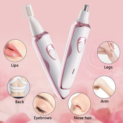 4-in-1 Rechargeable Electric Razor for Women