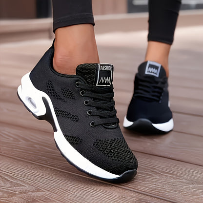 Women's Running Sneakers with Cushioning and Platform