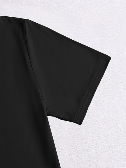 Women's Casual T-Shirt Dress with 'MILANO' Print