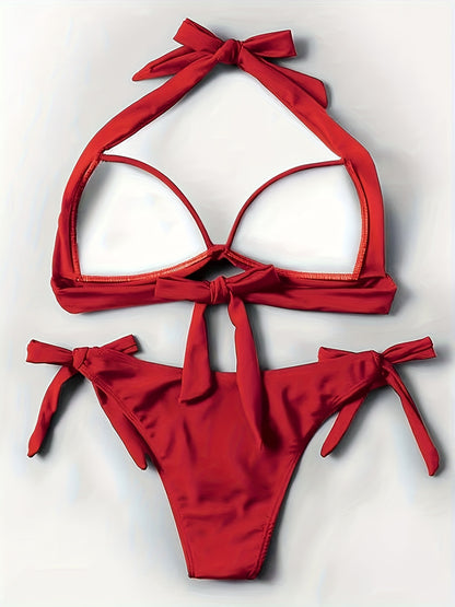 Sexy Women's Bikini with Hard Cup – European and American Style