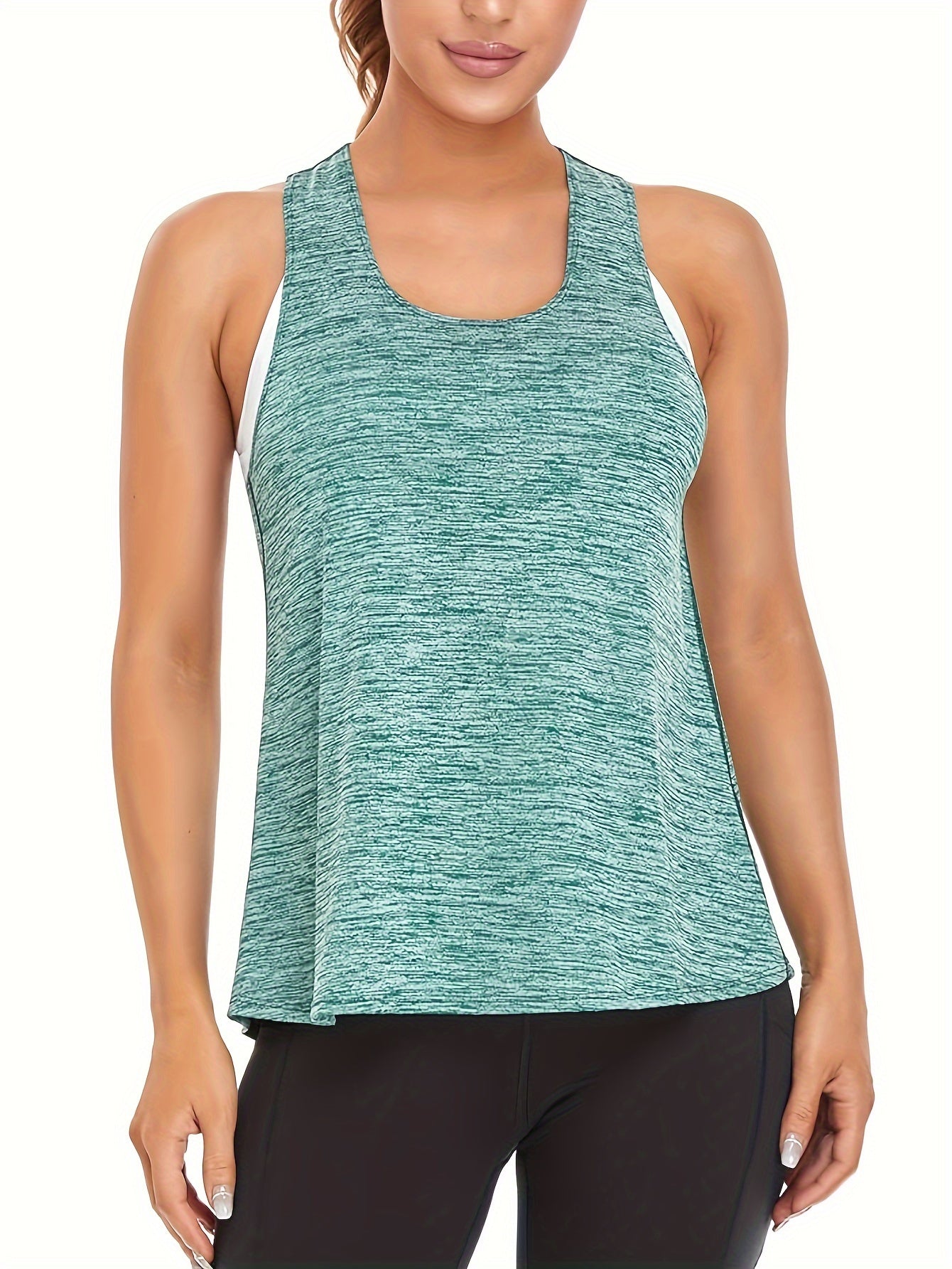 3-Pack Women's Quick-Dry Athletic Tank Tops