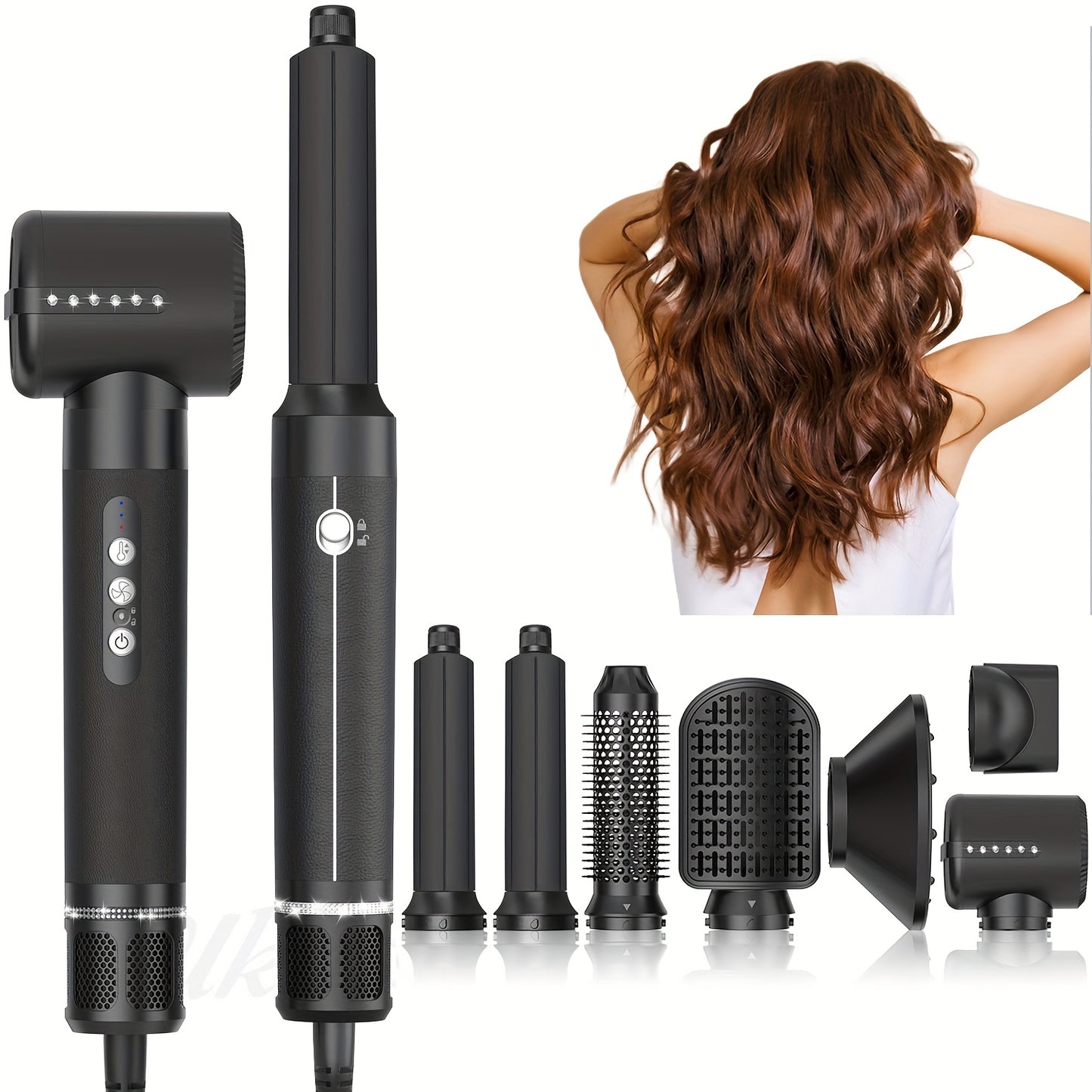 AUGUSDEA 7-in-1 1400W Hot Air Brush – Your Ally for Perfect Hair