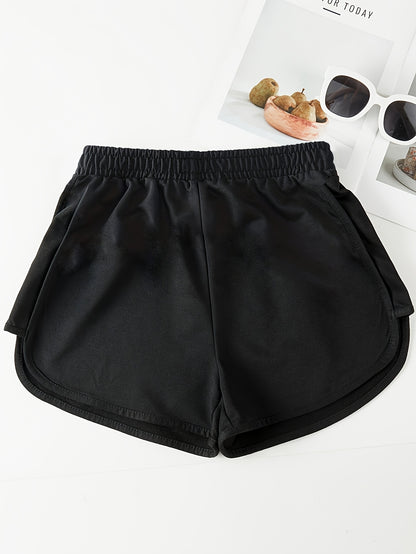 Set of 3 Lightweight Women's Summer Shorts with Elastic Waist