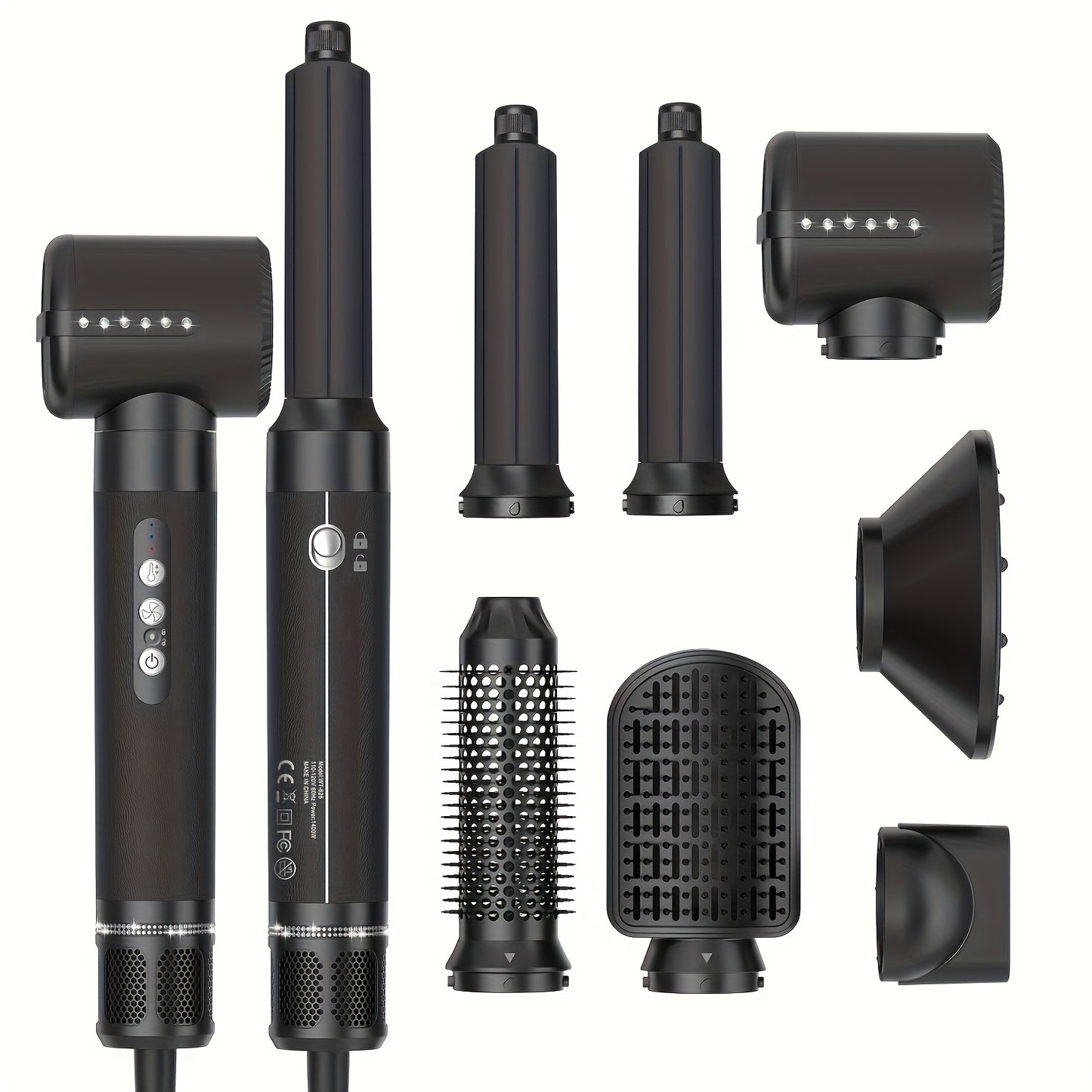 7-in-1 High-Speed Hair Styling Tool – Dryer, Curler, Straightener & More