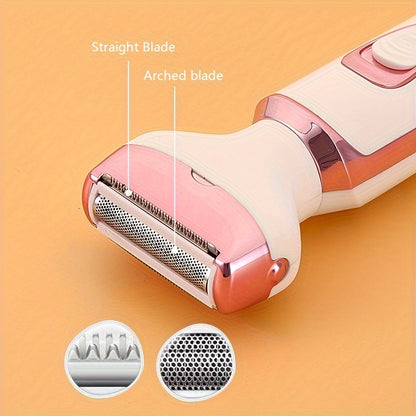 4-in-1 Rechargeable Electric Razor for Women