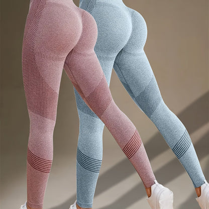 2-Pack Women's High Stretch Fitness Yoga Leggings