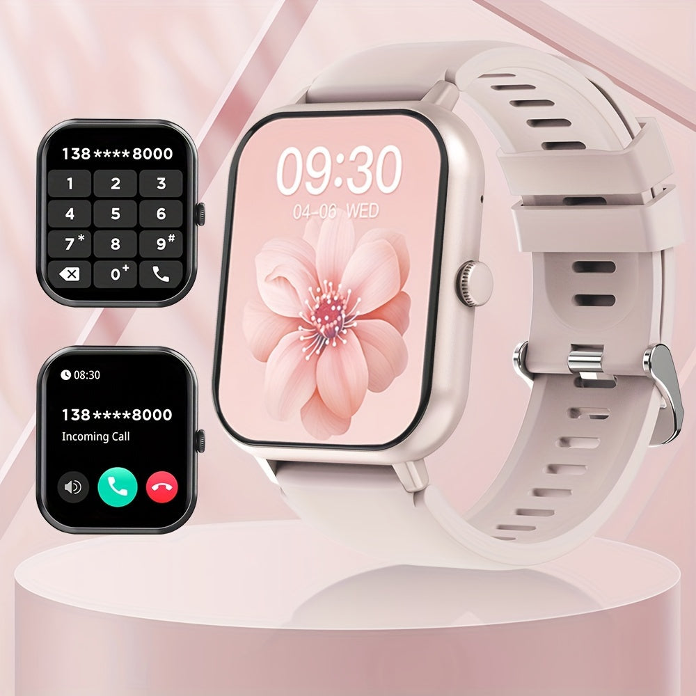Smartwatch with Touch Screen, Call & Text Functions, and 100+ Sports Modes