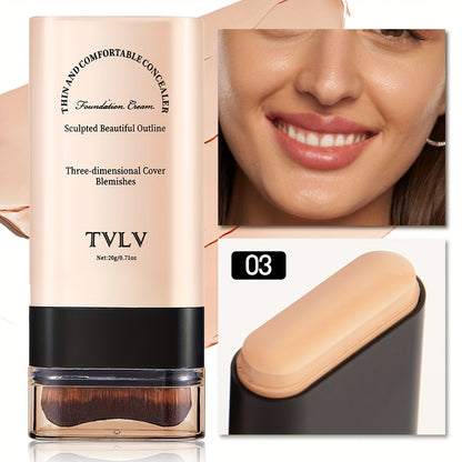 2-in-1 Waterproof Concealer and Foundation Stick