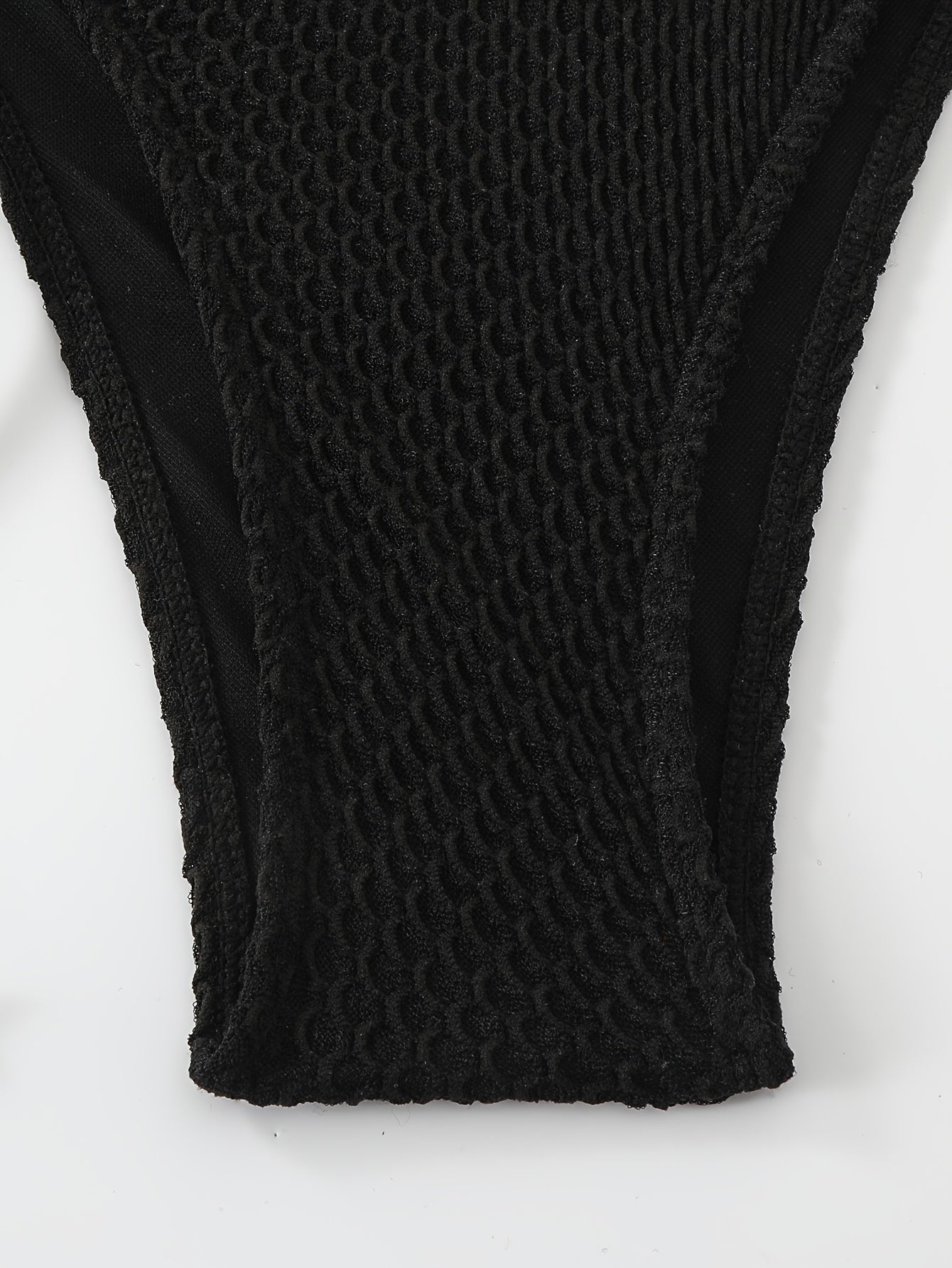 Lauvoco Women's 4-Piece Swimwear Set with Off-Shoulder Cover-Up and Mesh Skirt