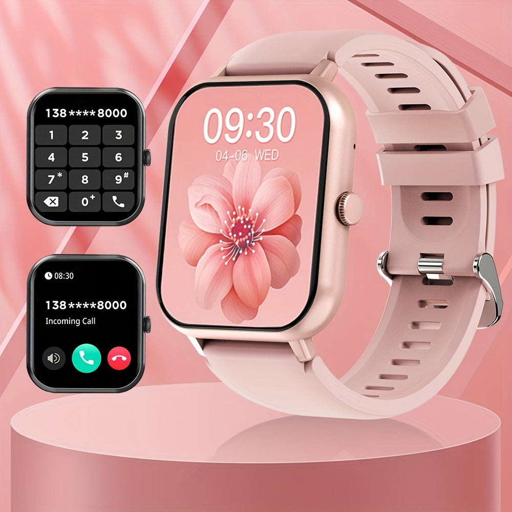 Smartwatch with Touch Screen, Call & Text Functions, and 100+ Sports Modes