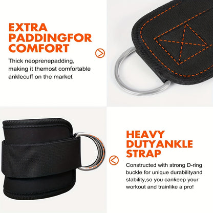 Universal Resistance Bands Set with Ankle Straps and Carry Bag