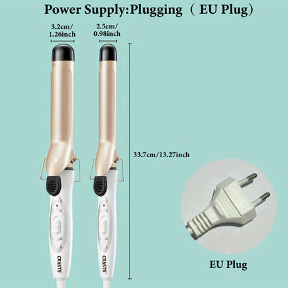 CRASTS Negative Ion Hair Curler - Voluminous Curls and Ergonomic Design.