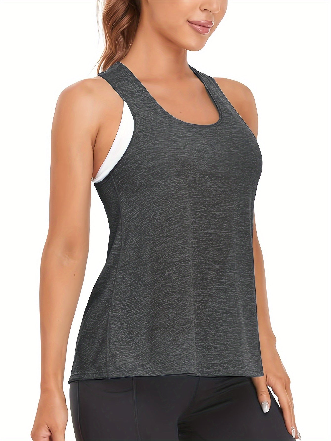 3-Pack Women's Quick-Dry Athletic Tank Tops