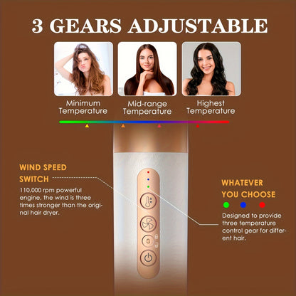 AUGUSDEA 7-in-1 1400W Hot Air Brush – Your Ally for Perfect Hair