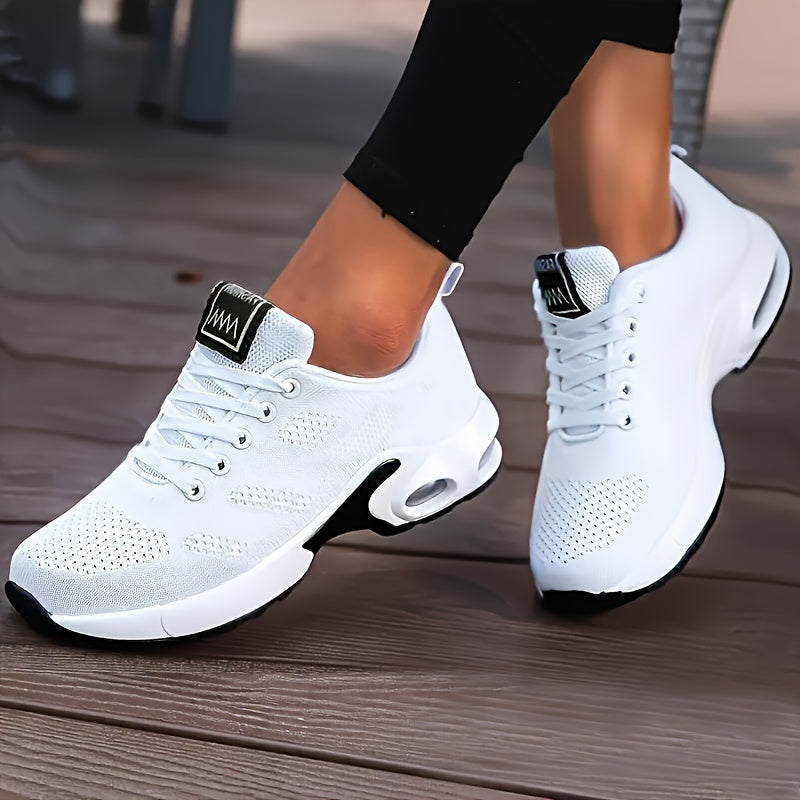 Women's Running Sneakers with Cushioning and Platform