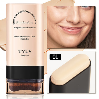 2-in-1 Waterproof Concealer and Foundation Stick