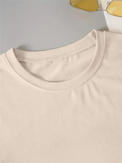 Women's Casual T-Shirt Dress with 'MILANO' Print