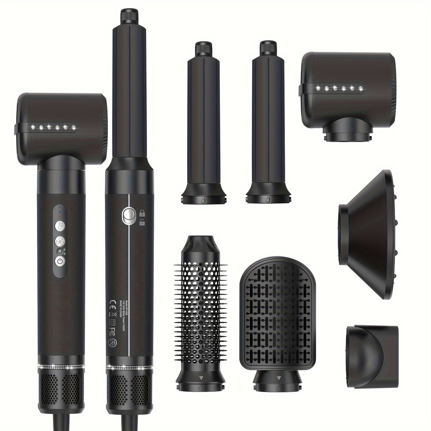 AUGUSDEA 7-in-1 1400W Hot Air Brush – Your Ally for Perfect Hair