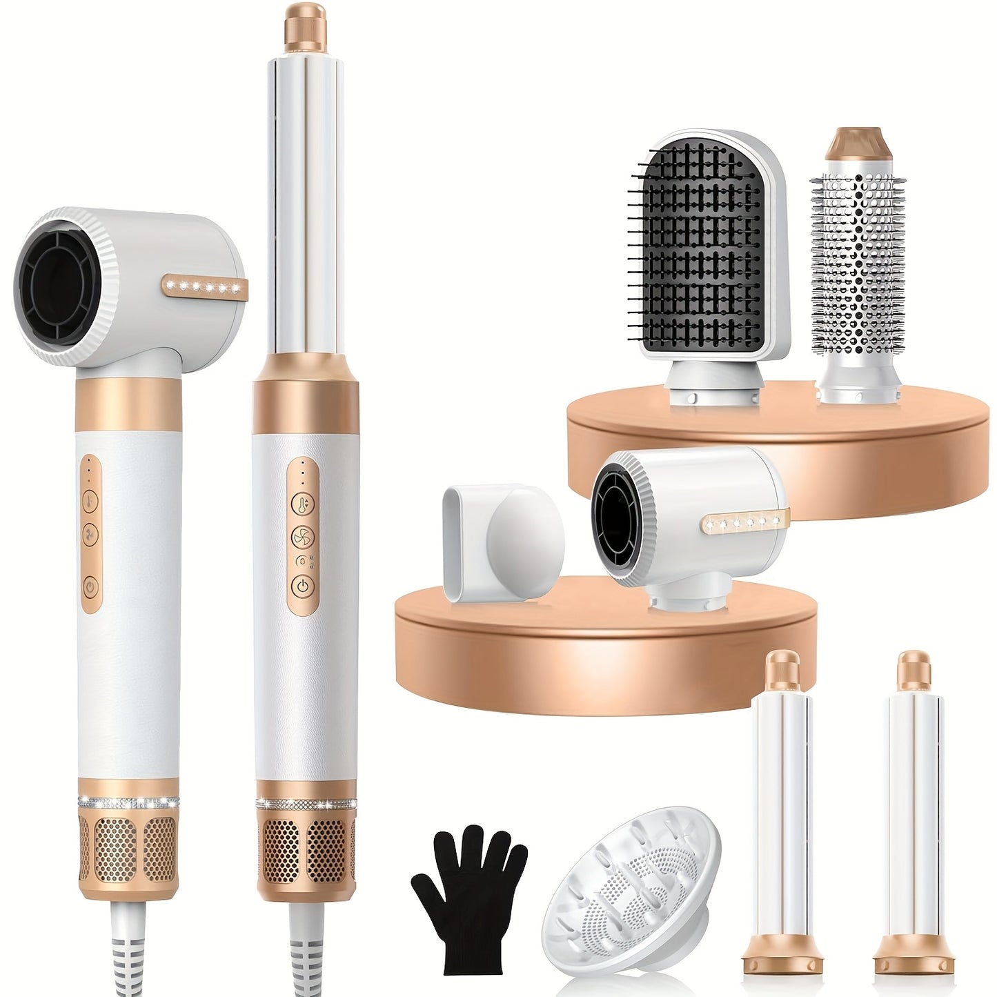 7-in-1 High-Speed Hair Styling Tool – Dryer, Curler, Straightener & More